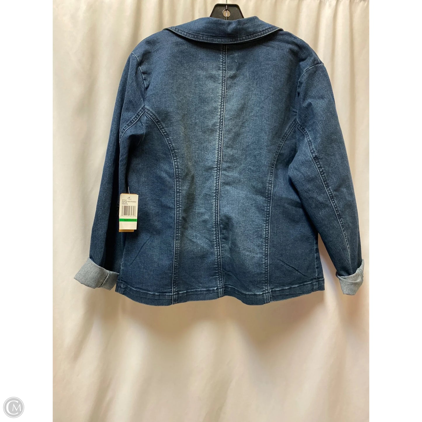 Jacket Denim By Angels In Blue Denim, Size: L