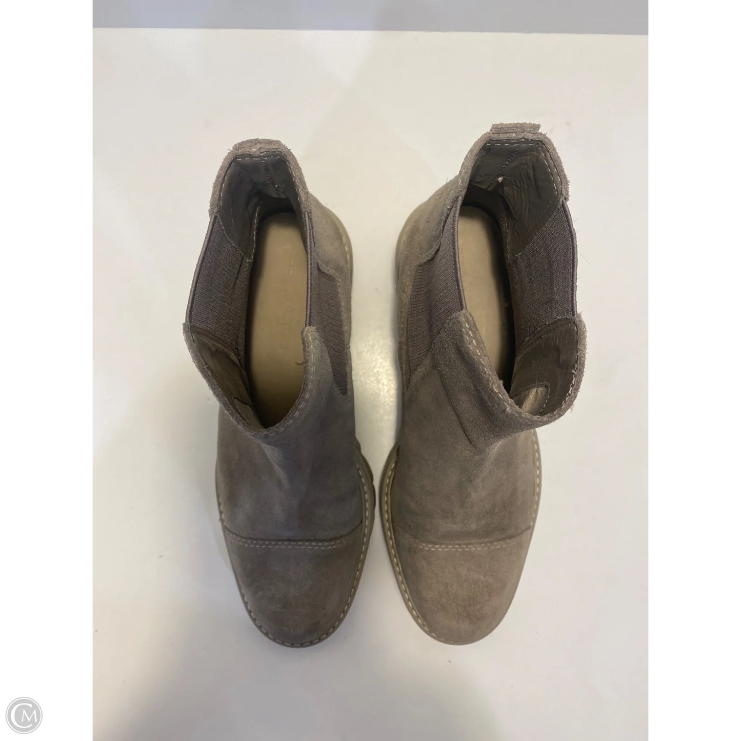 Boots Ankle Flats By Bernardo In Grey, Size: 7