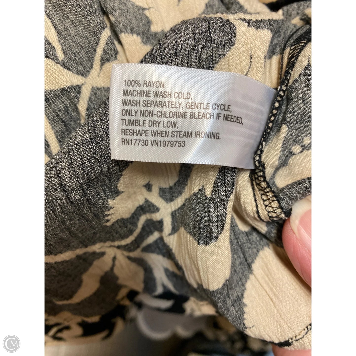 Top Long Sleeve by Knox Rose In Tan&Black, Size: Xxl