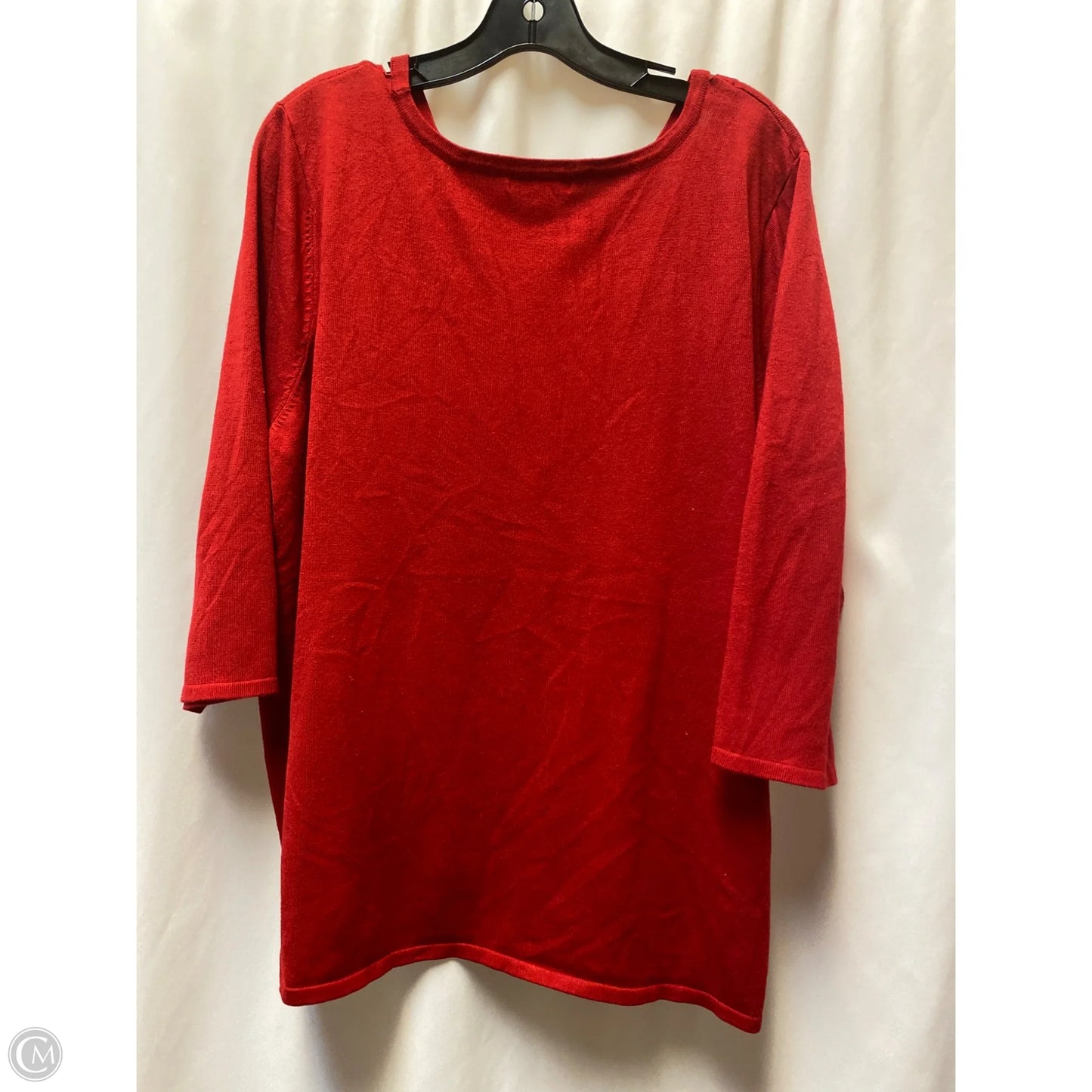 Sweater By By Design In Red, Size: 2x