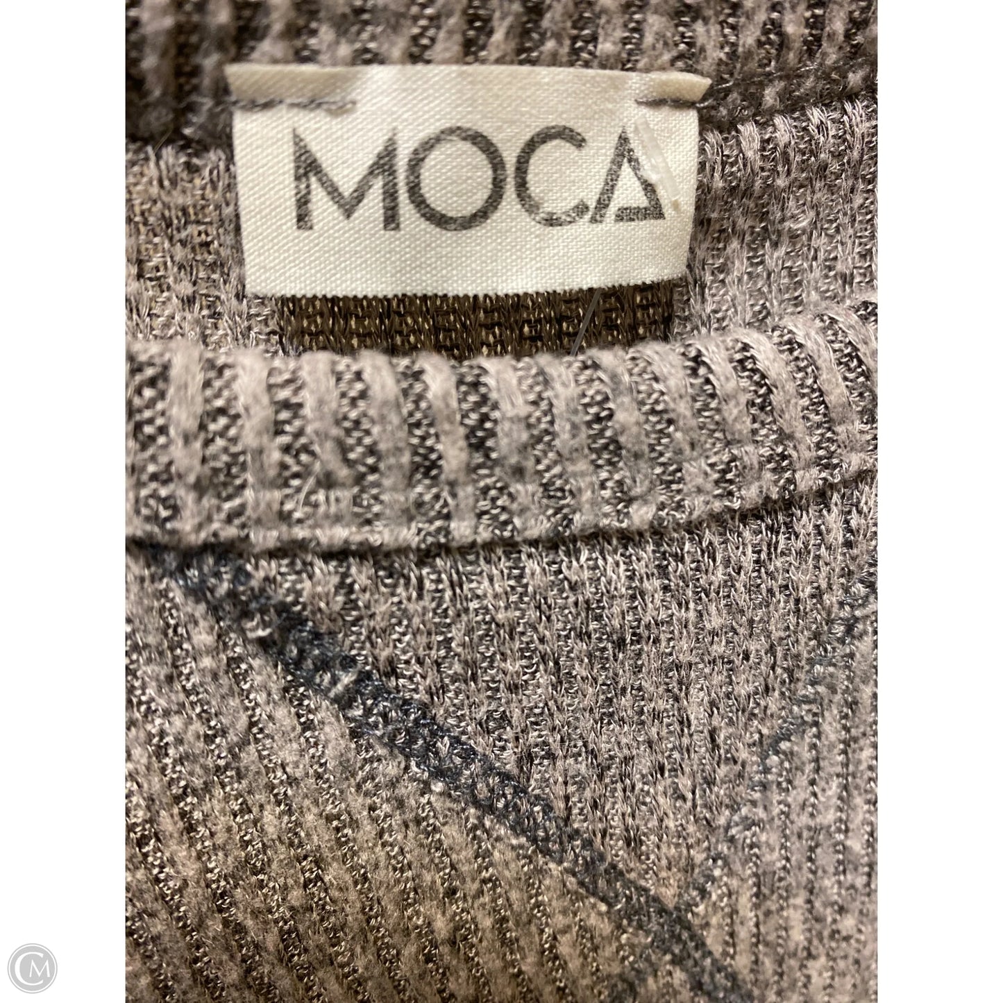 Top Long Sleeve By Clothes Mentor In Grey, Size: L