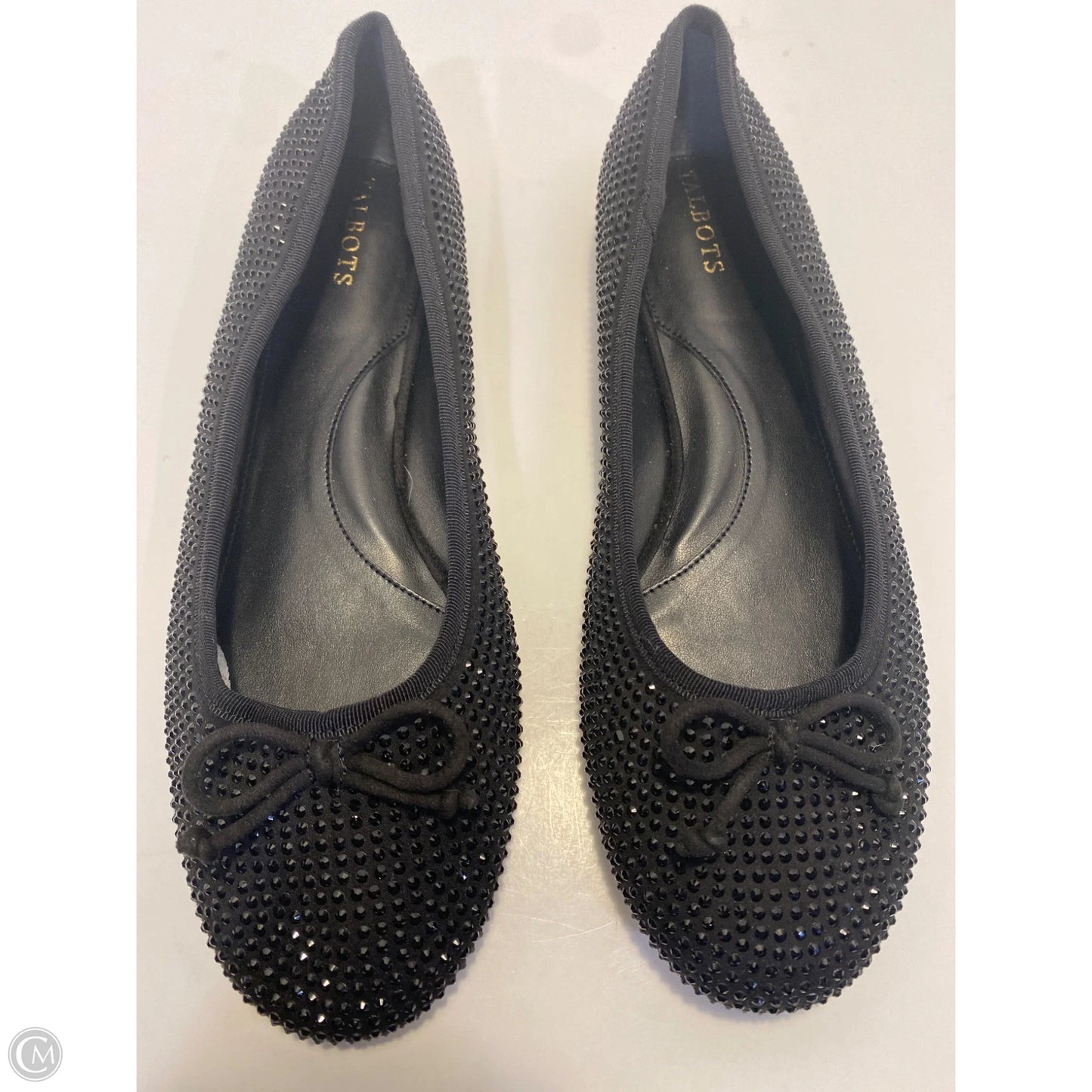 Shoes Flats By Talbots In Black, Size: 9.5