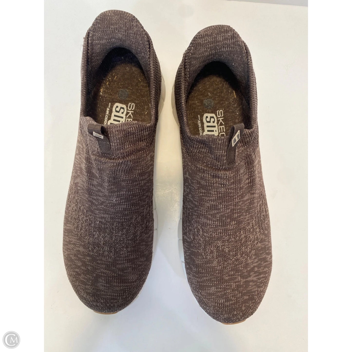 Shoes Athletic By Skechers In Taupe, Size: 9