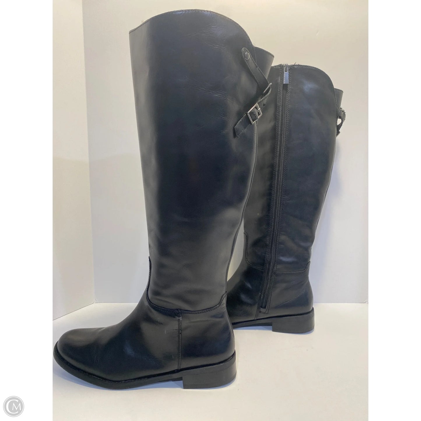 Boots Knee Flats By Vince Camuto In Black, Size: 10