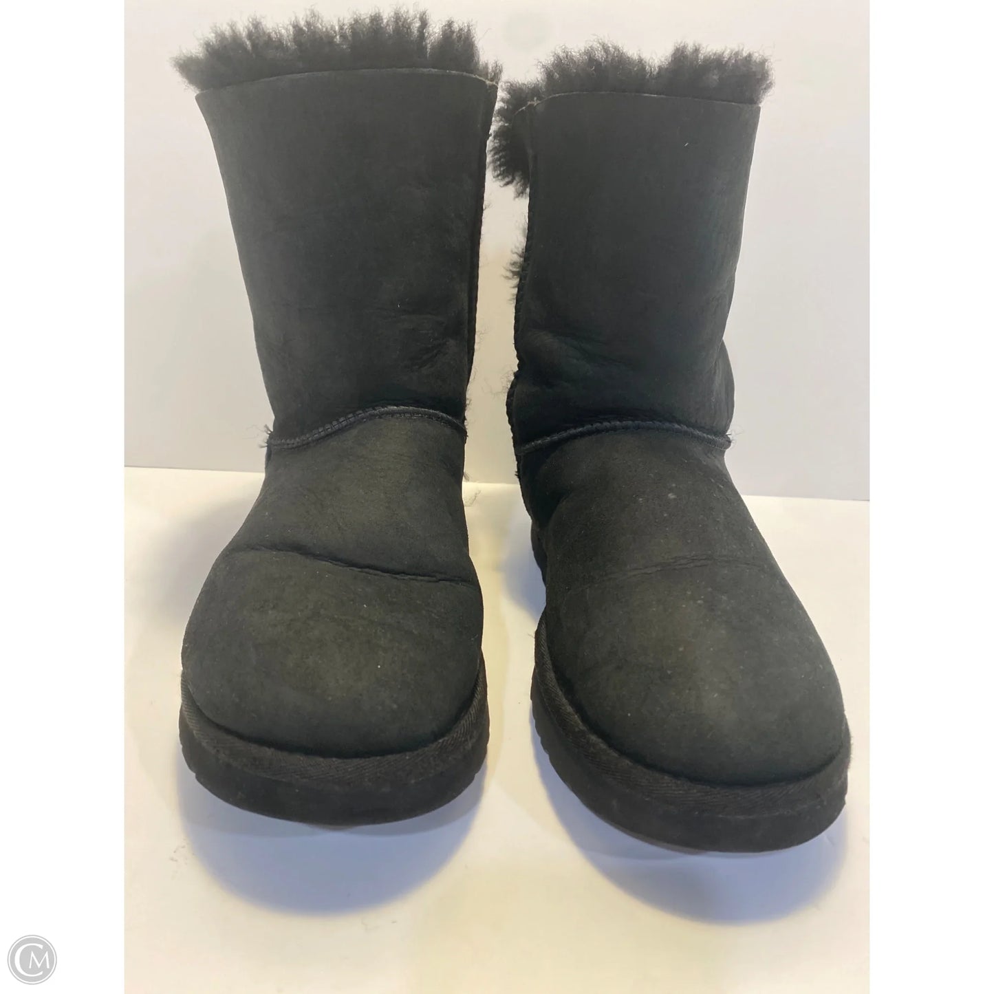 Boots Designer By Ugg In Black, Size: 9