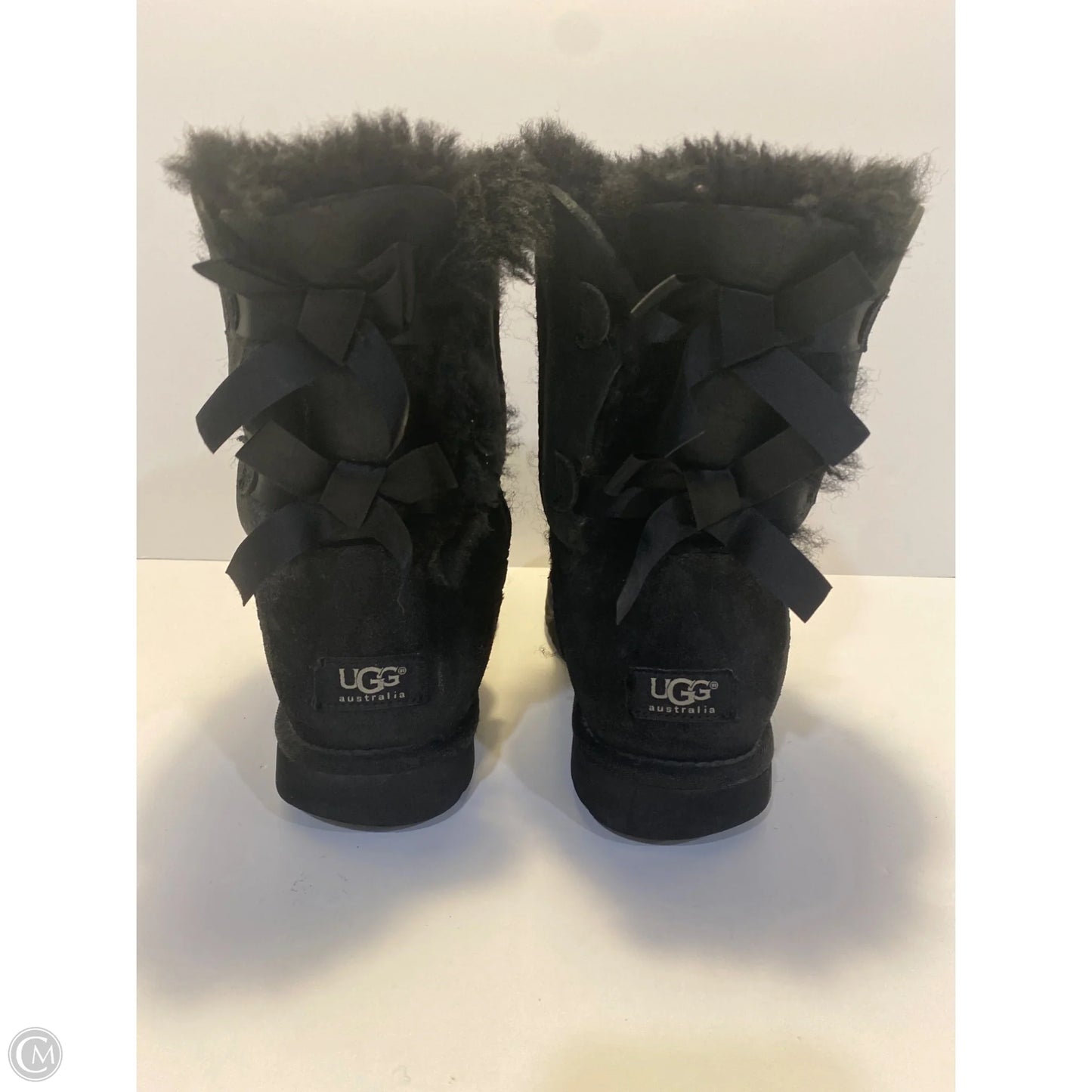 Boots Designer By Ugg In Black, Size: 9