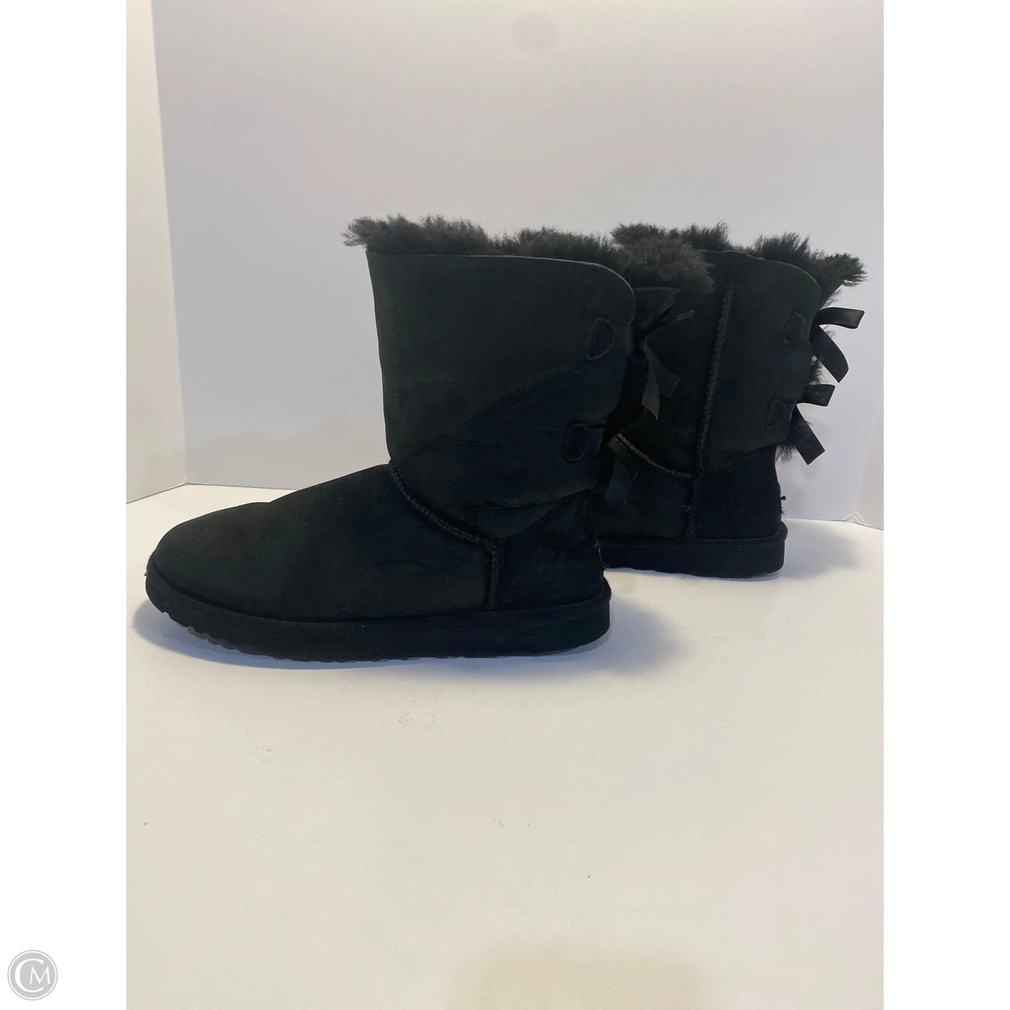 Boots Designer By Ugg In Black, Size: 9