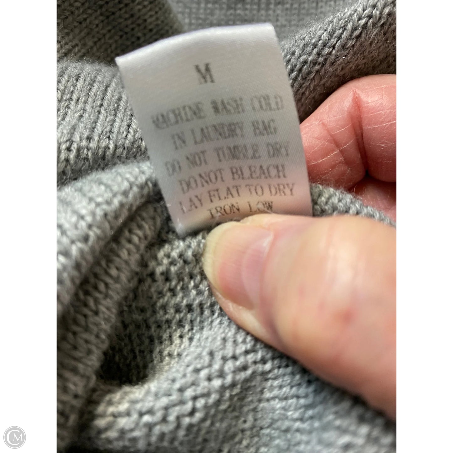 Sweater By Pink Lily In Grey, Size: M