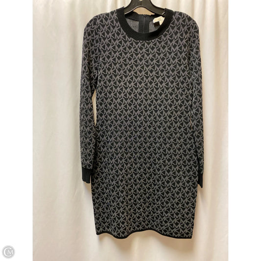 Dress Casual Midi By Michael By Michael Kors In Black, Size: M