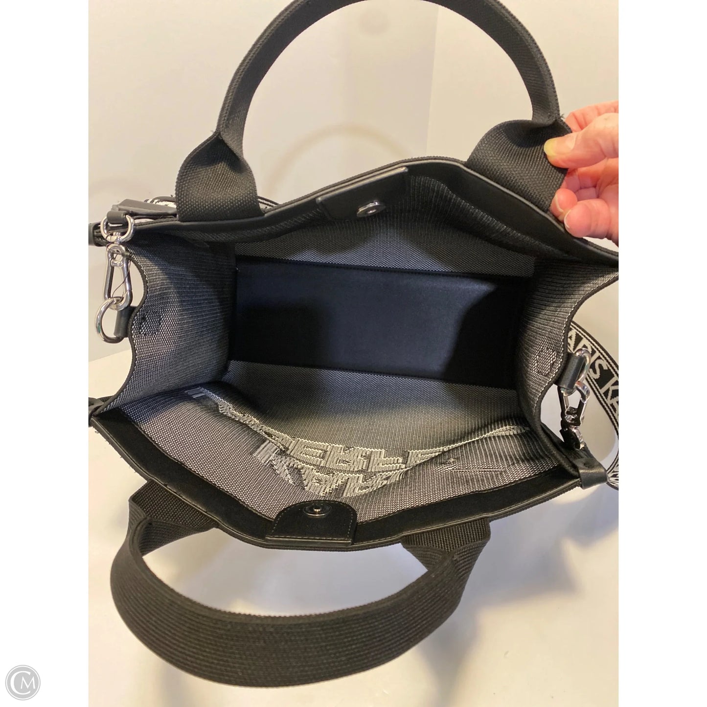 Tote Designer By Karl Lagerfeld, Size: Large