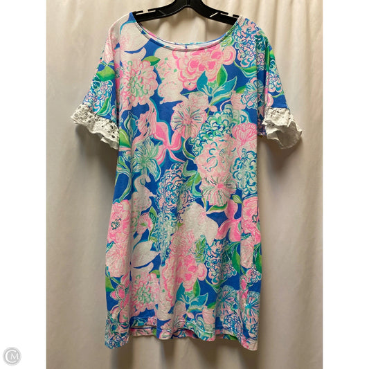 Dress Designer By Lilly Pulitzer In Blue, Size: Xl