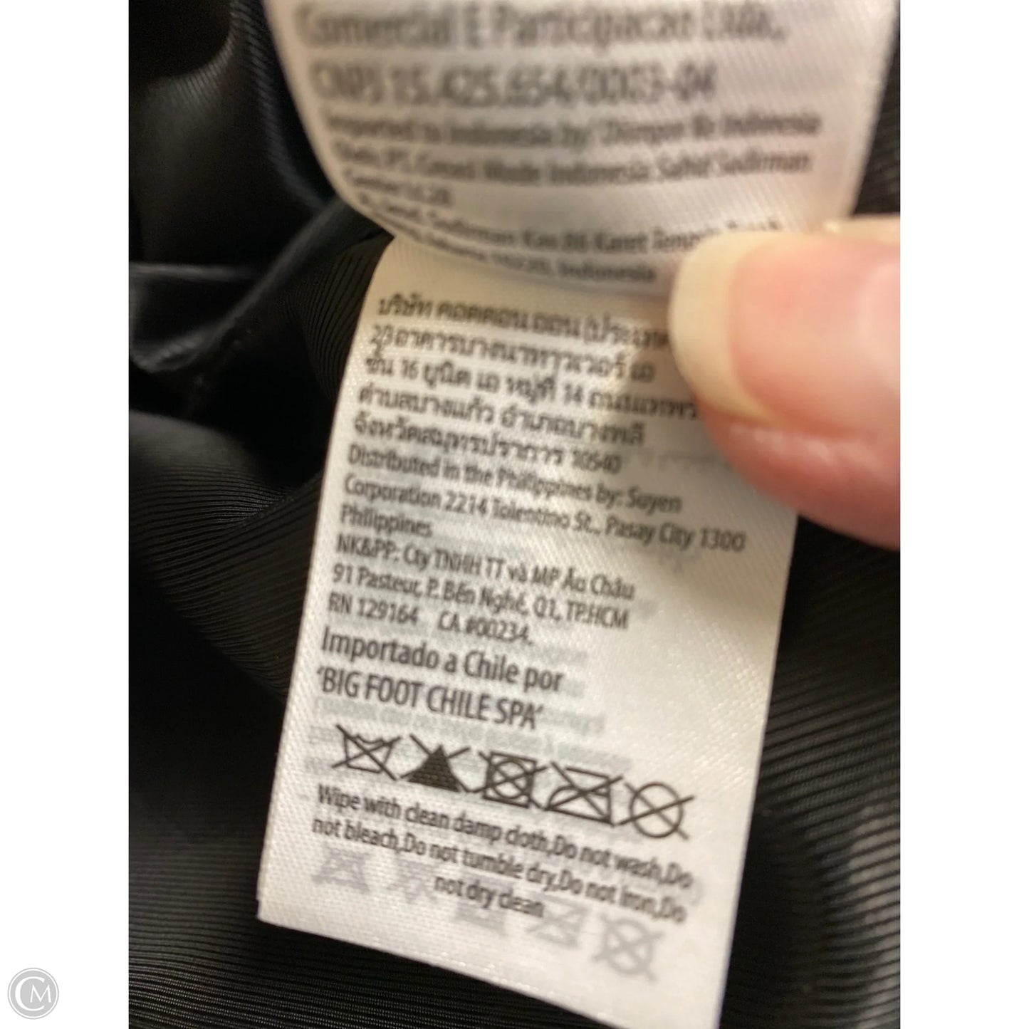 Jacket Moto By Cotton On In Black, Size: S