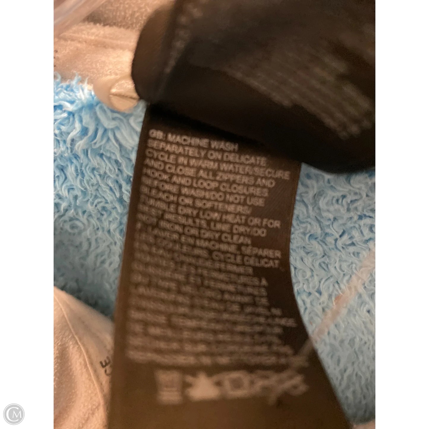 Jacket Faux Fur & Sherpa By The North Face In Blue, Size: Xl