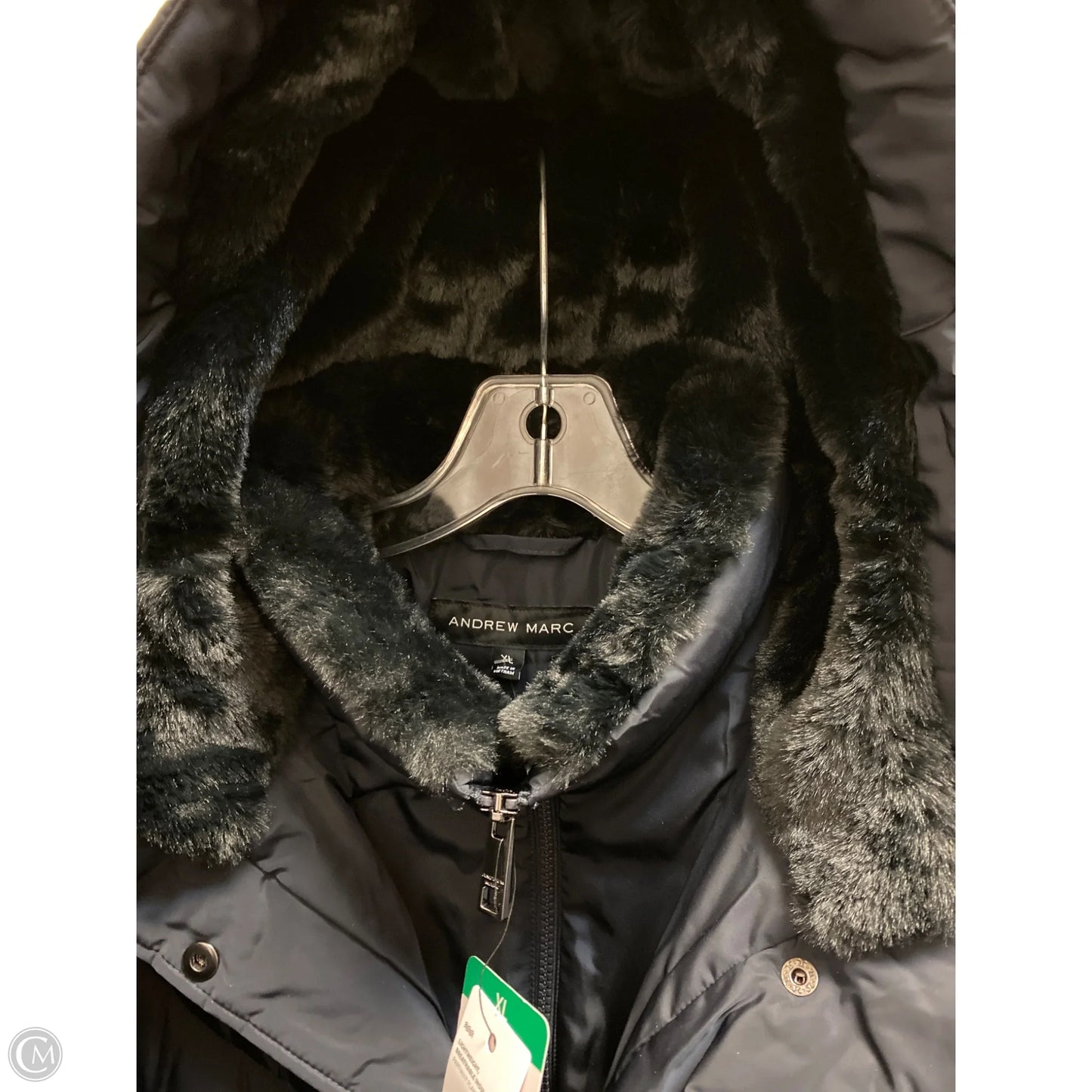 Coat Parka By Andrew Marc In Navy, Size: Xl