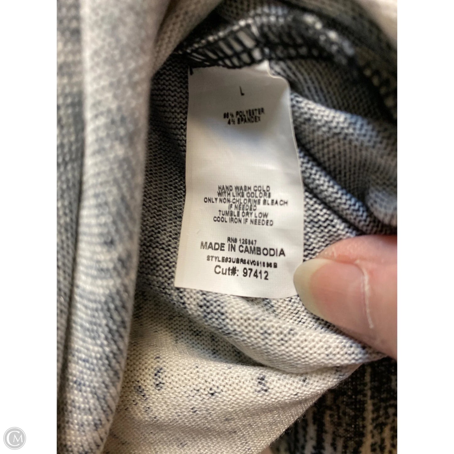 Dress Casual Midi By Clothes Mentor In Black, Size: L