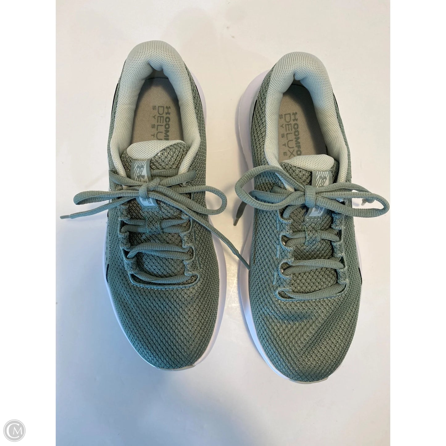 Shoes Athletic By Under Armour In Green, Size: 8