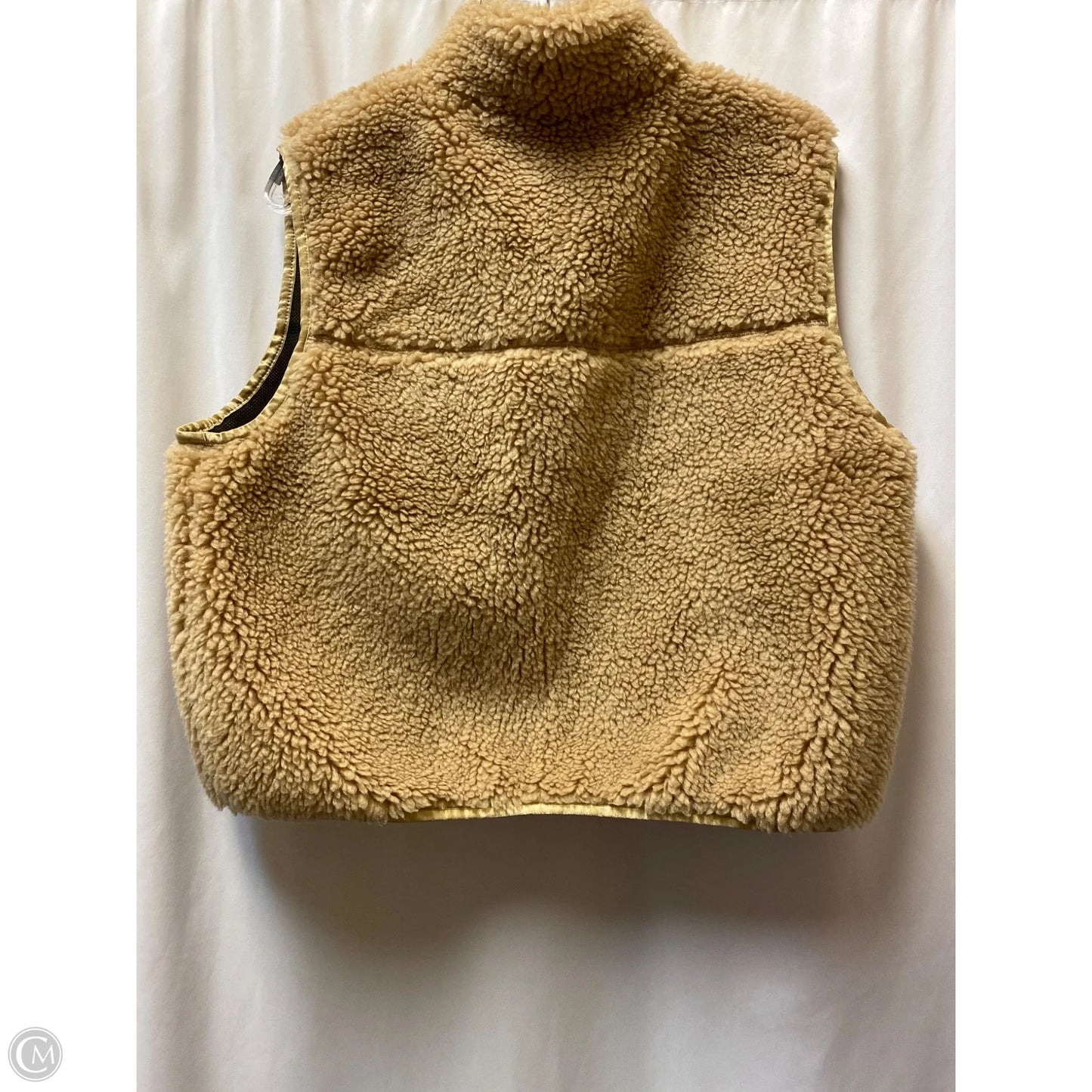 Vest Designer By Coach In Brown, Size: M