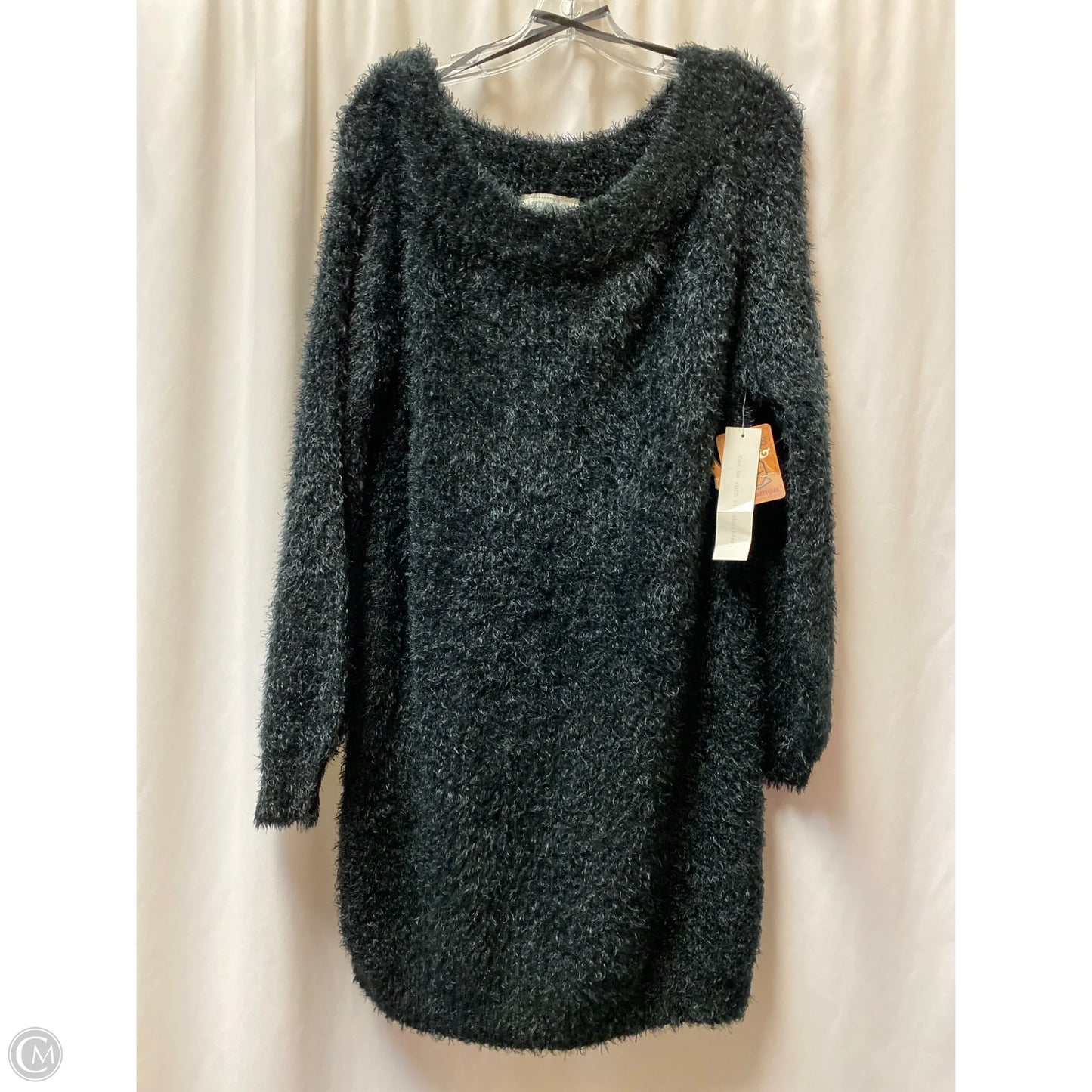Dress Sweater By Clothes Mentor In Black, Size: Xl