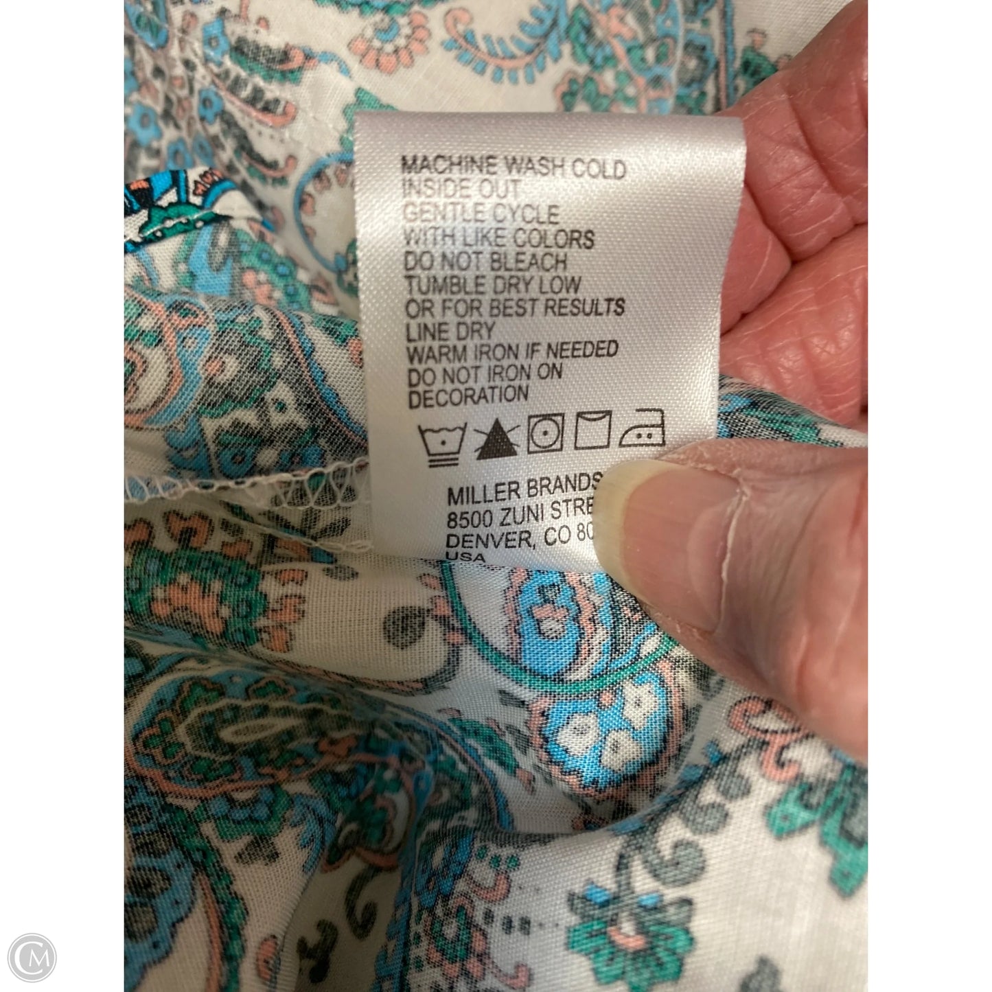 Top Long Sleeve By Clothes Mentor In Green, Size: S