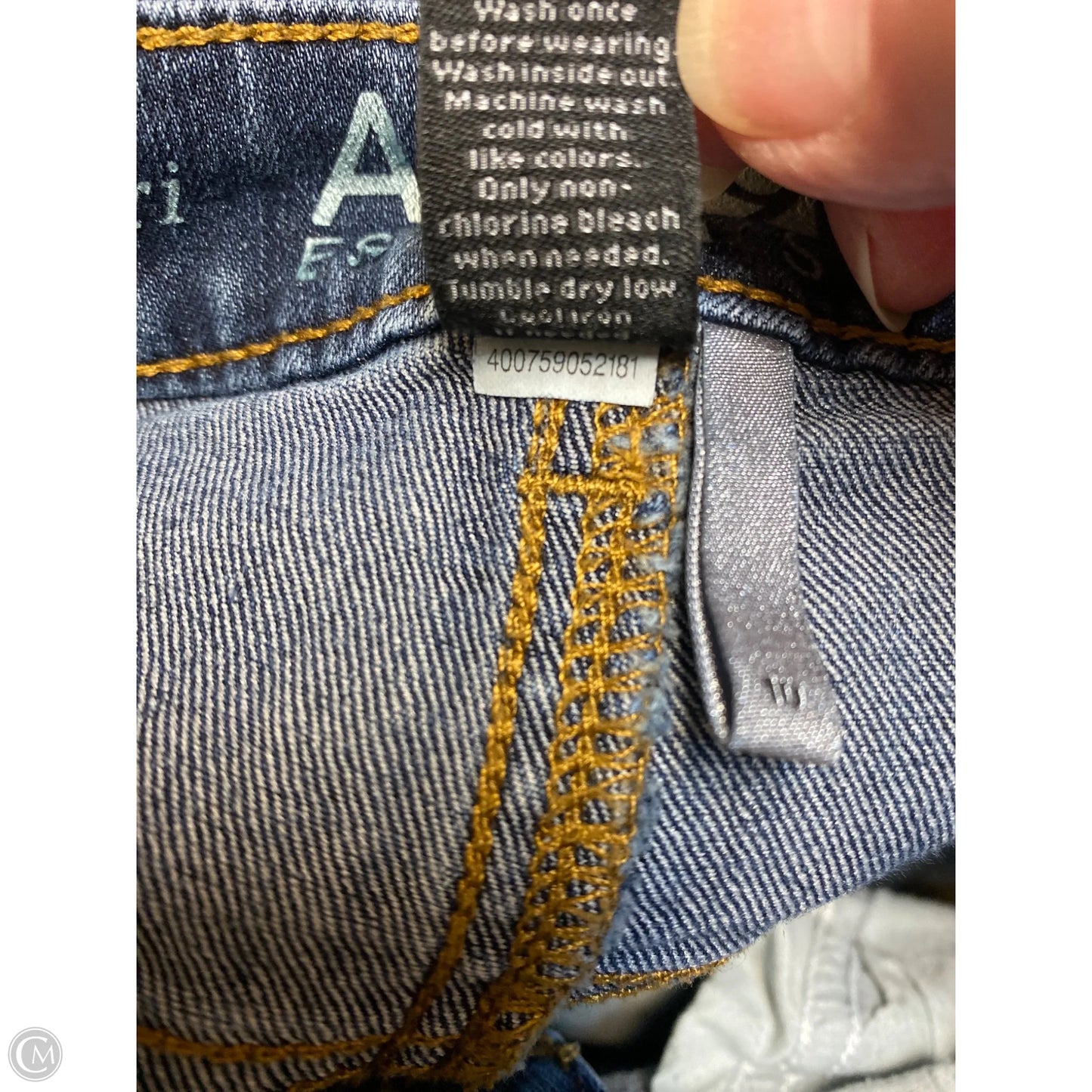 Jeans Skinny By Apt 9 In Blue Denim, Size: 10