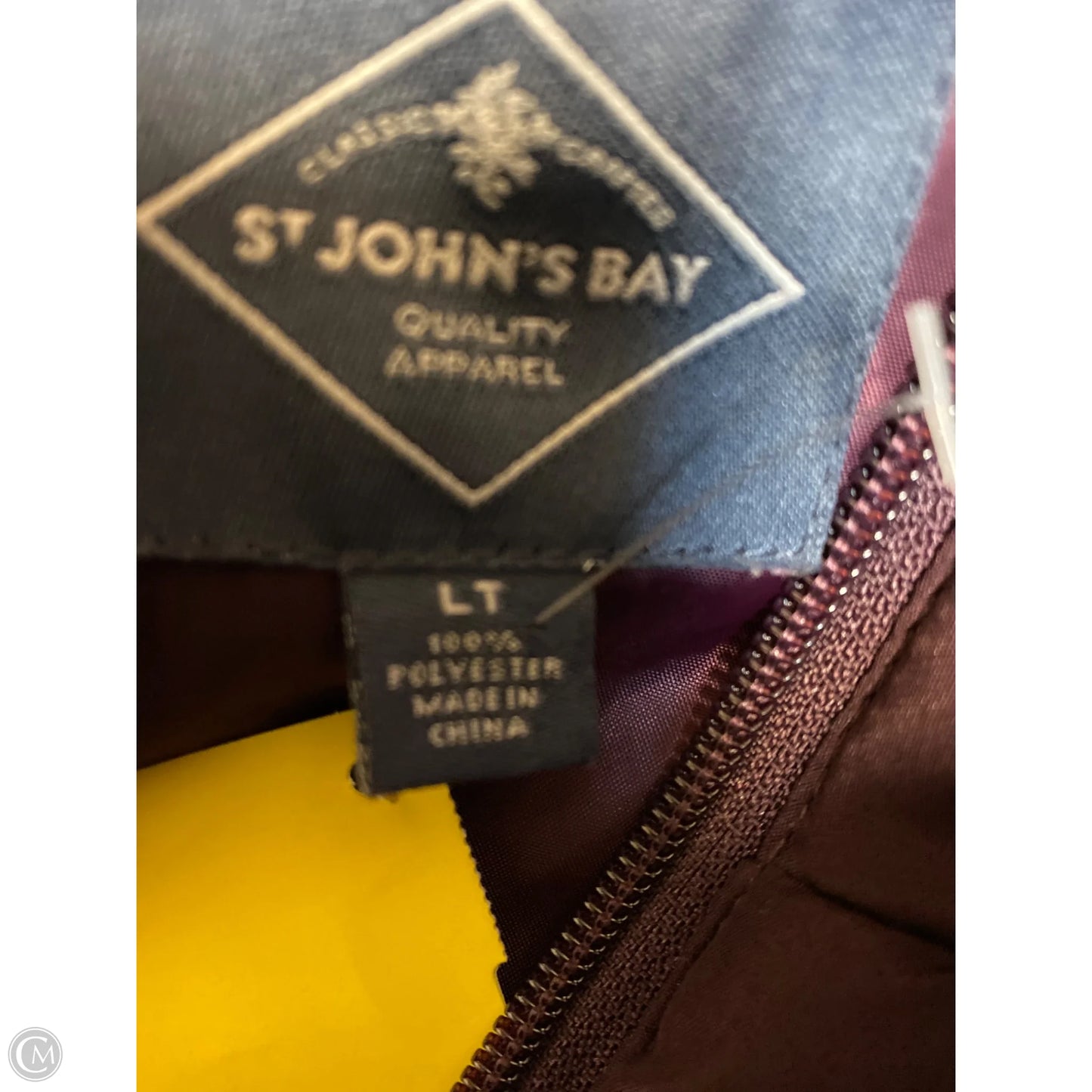 Coat Other By St Johns Bay In Purple, Size: L