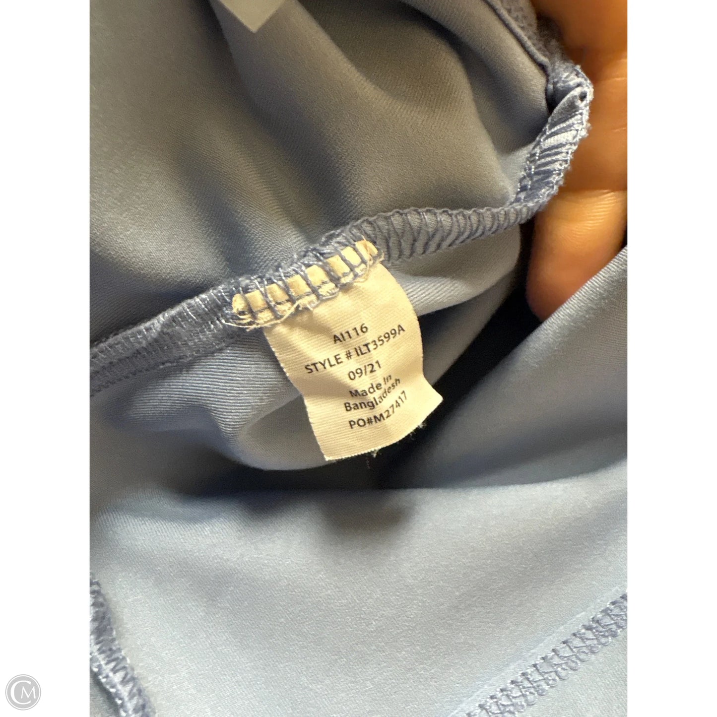 Athletic Bra By Jessica Simpson In Blue, Size: M