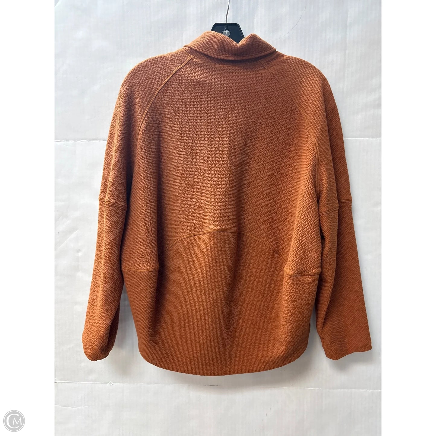 Sweatshirt Collar By Clothes Mentor In Copper, Size: Xs