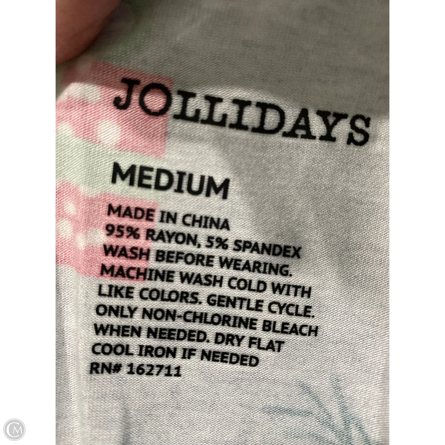 Top Long Sleeve By Clothes Mentor In Grey, Size: M