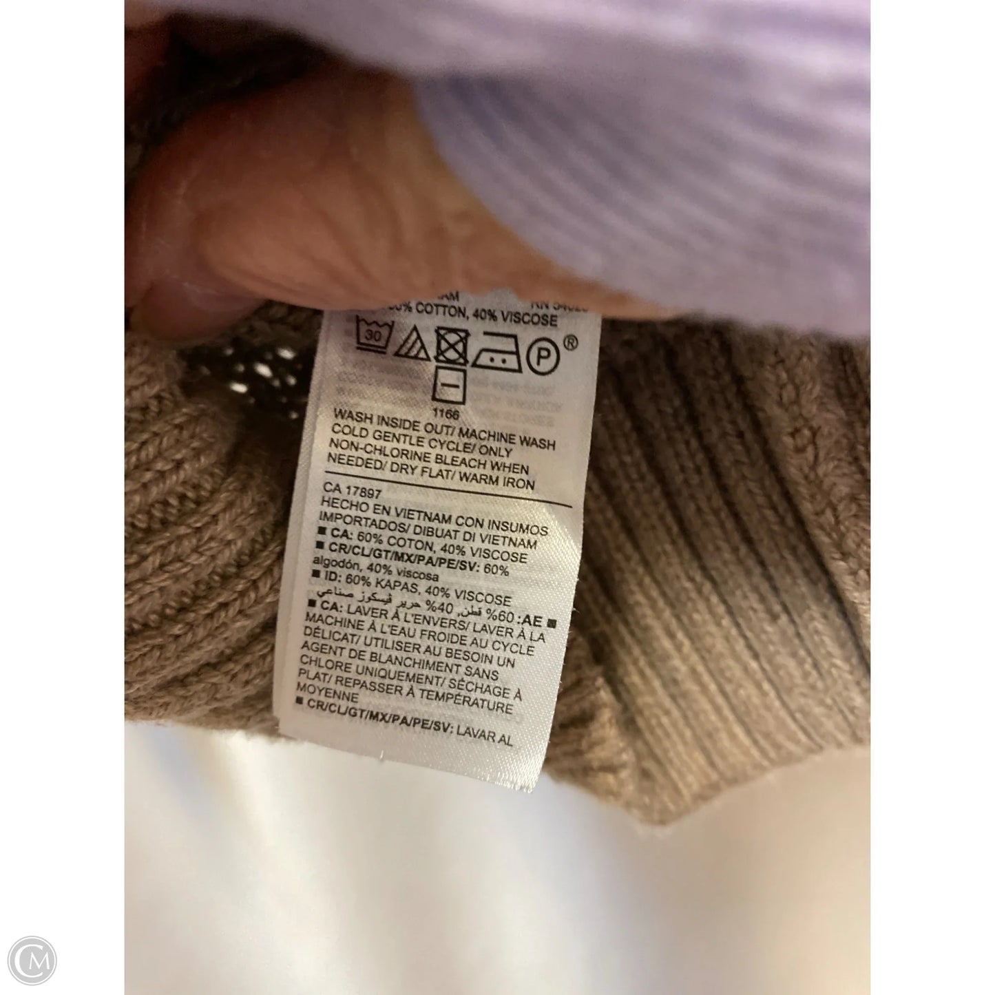 Sweater By Old Navy In Taupe, Size: M