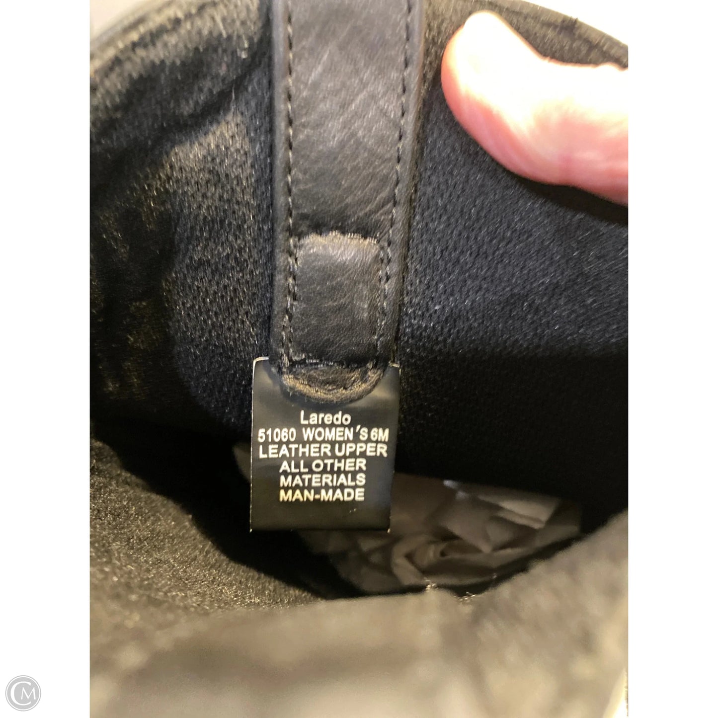 Boots Western By Laredo In Black, Size: 6