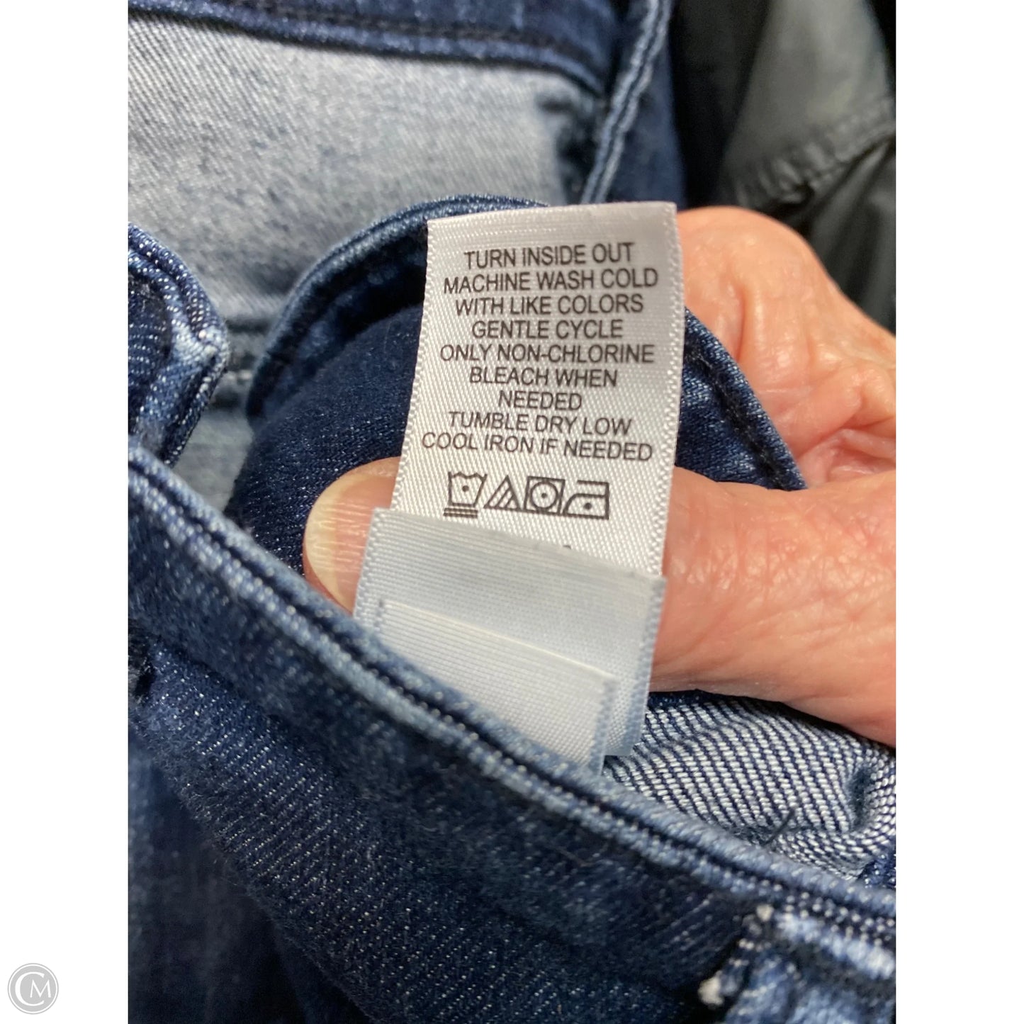 Jeans Wide Leg By Maurices In Blue Denim, Size: 16