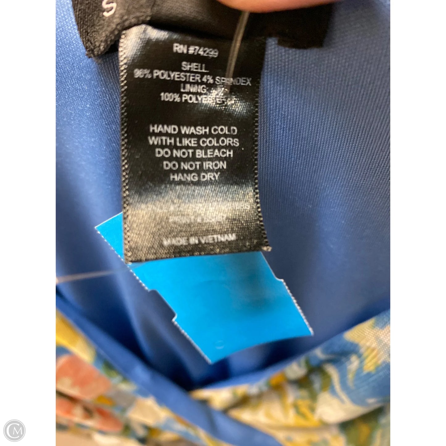 Dress Casual Midi By En Focus In Blue, Size: L