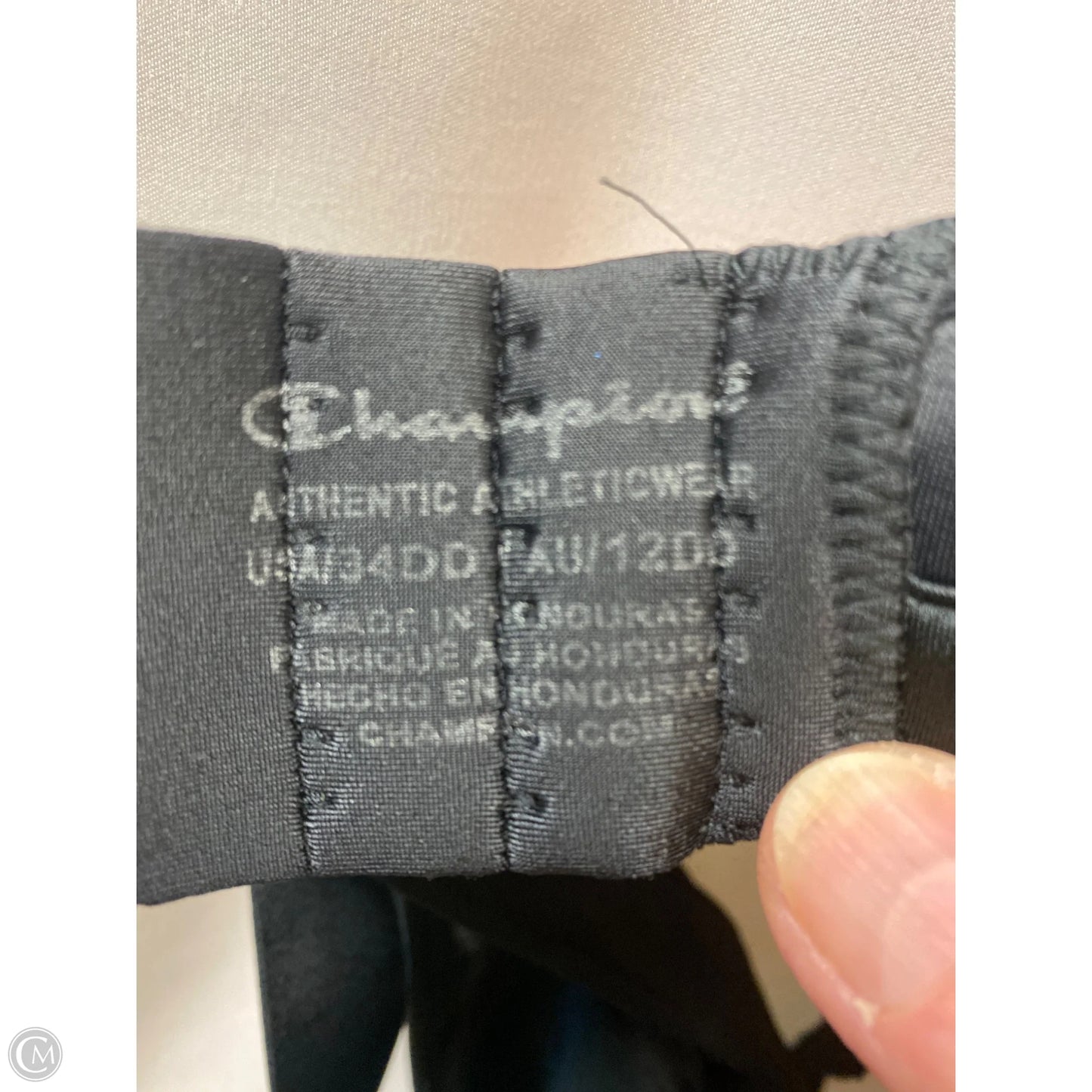 Athletic Bra By Champion In Black