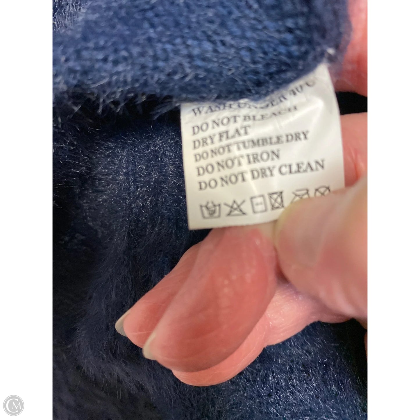 Sweater By Clothes Mentor In Blue, Size: M