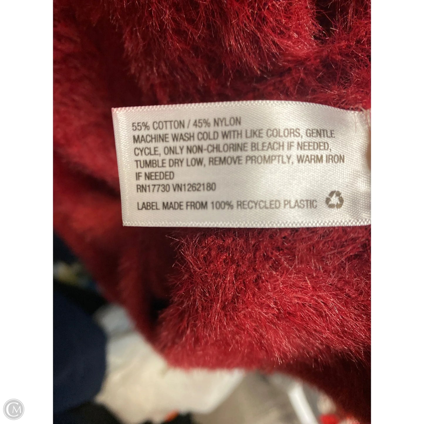 Sweater By Ava & Viv In Red, Size: L