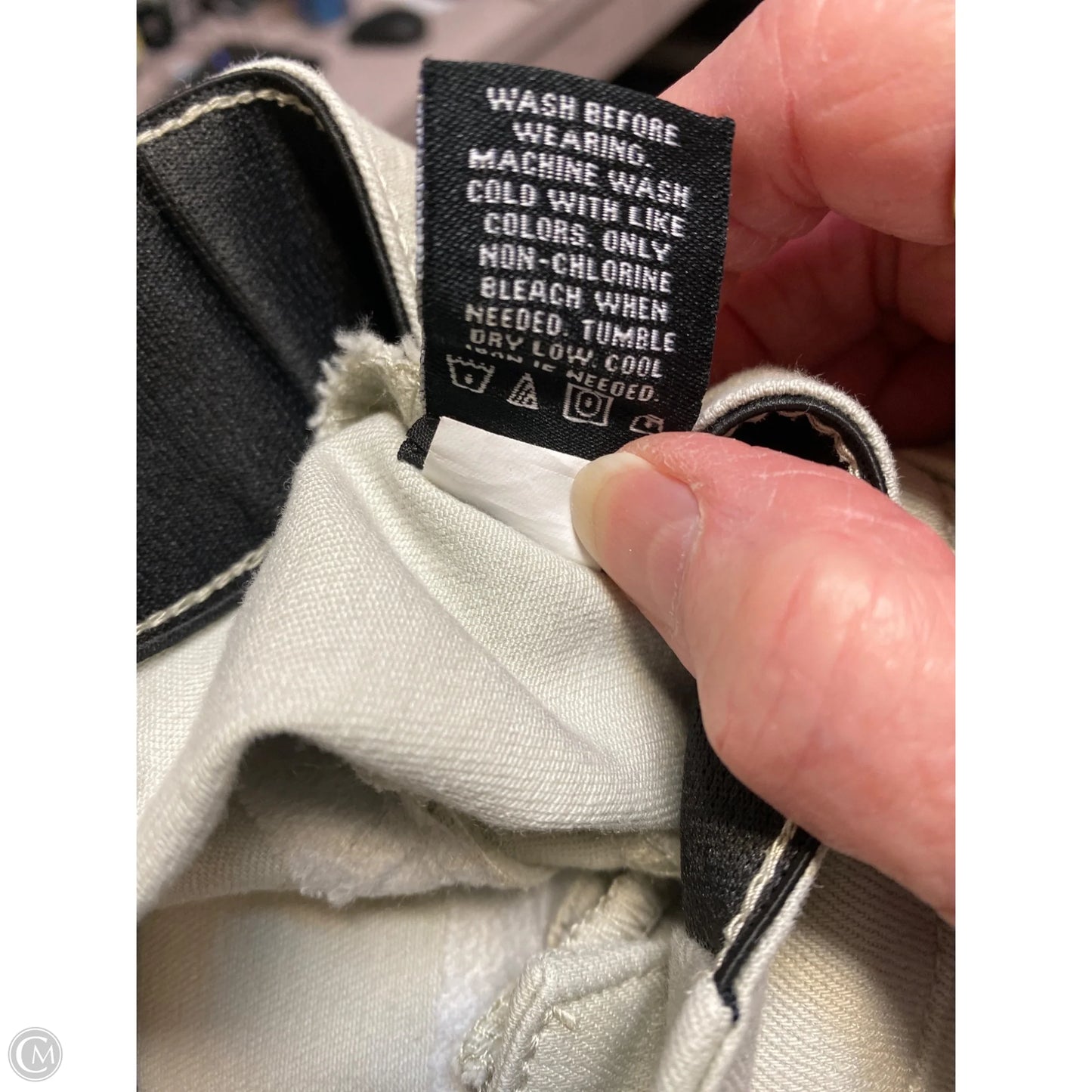 Pants Other By Clothes Mentor In Tan, Size: 12