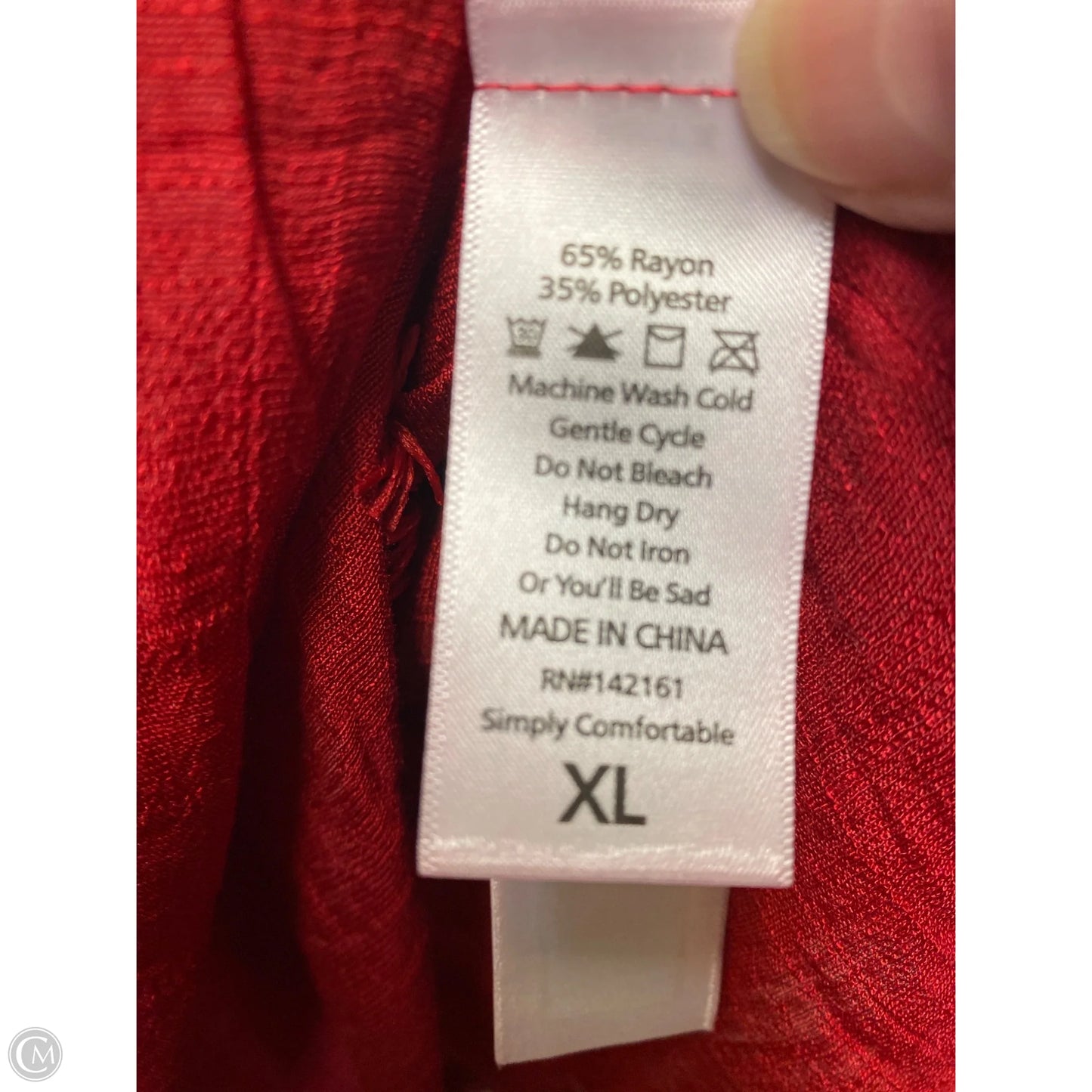 Dress Casual Midi By Lularoe In Red, Size: Xl