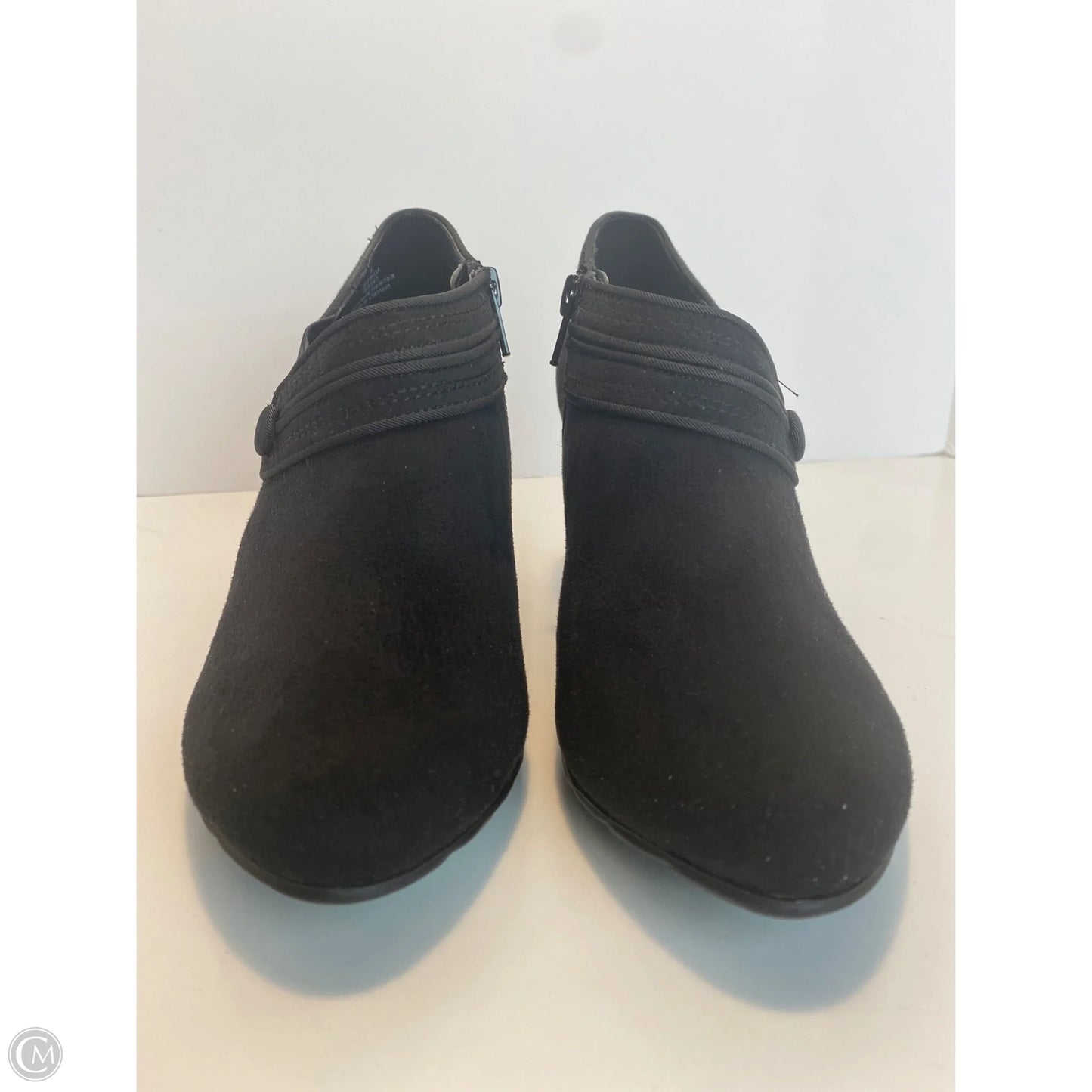 Boots Ankle Heels By Xappeal In Black, Size: 7.5