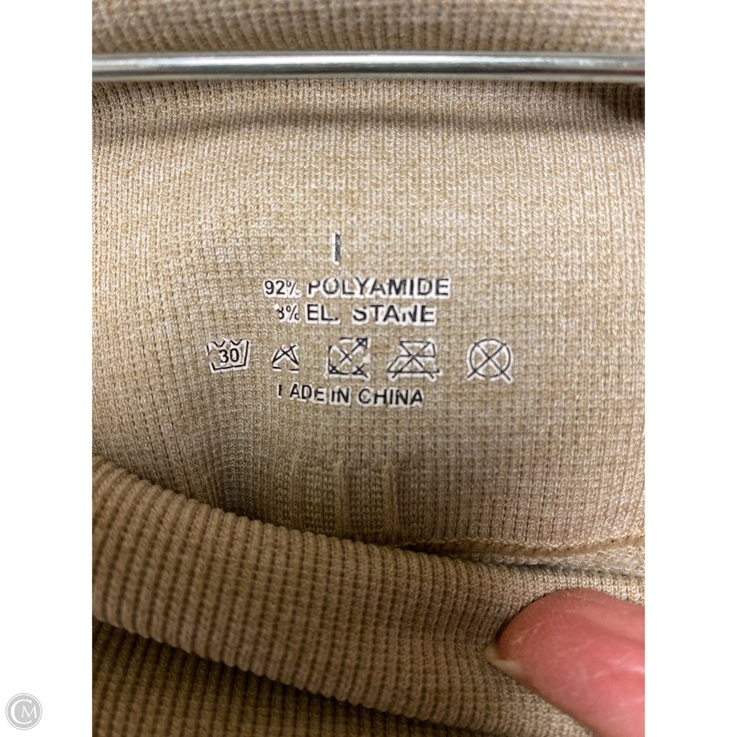 Athletic Pants 2pc By Clothes Mentor In Beige, Size: M