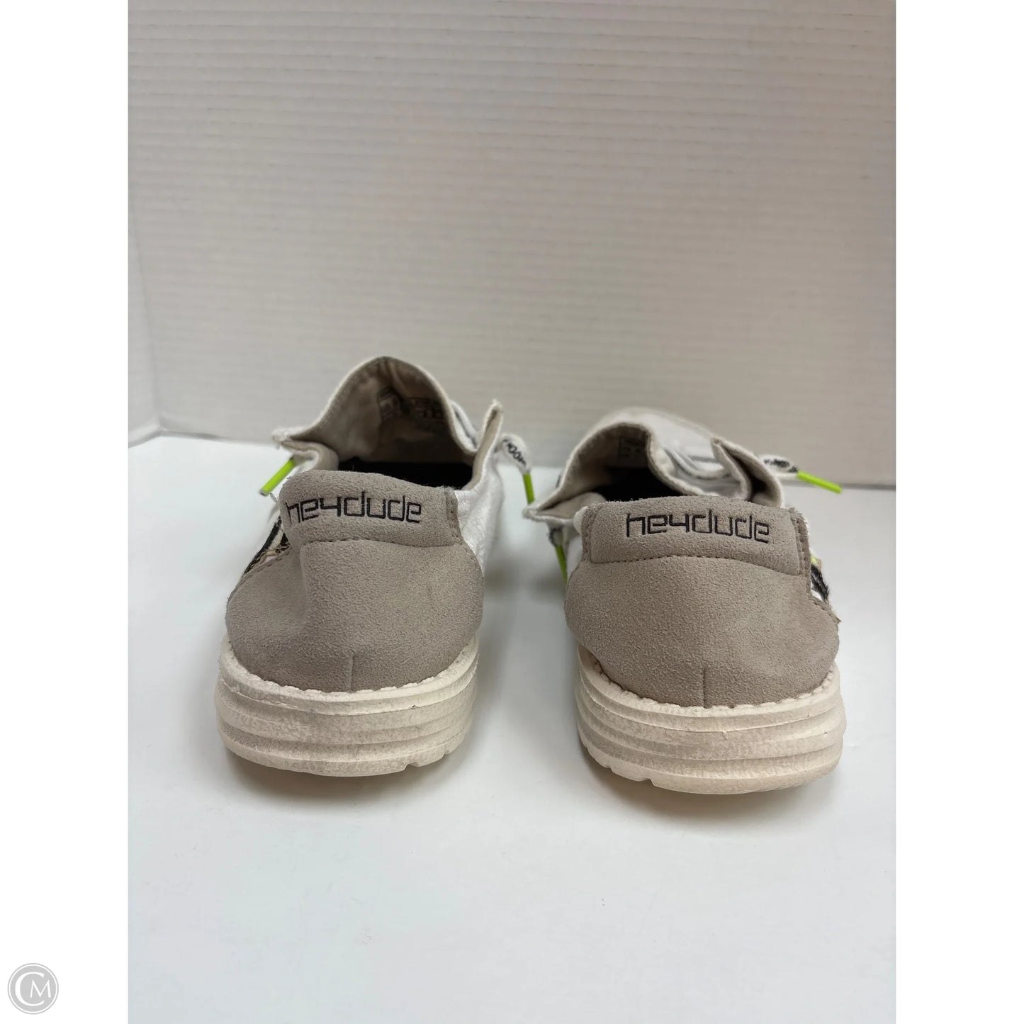 Shoes Flats By Hey Dude In White, Size: 9