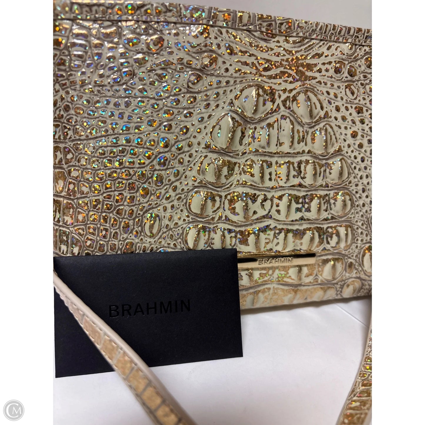 Handbag Designer By Brahmin, Size: Small