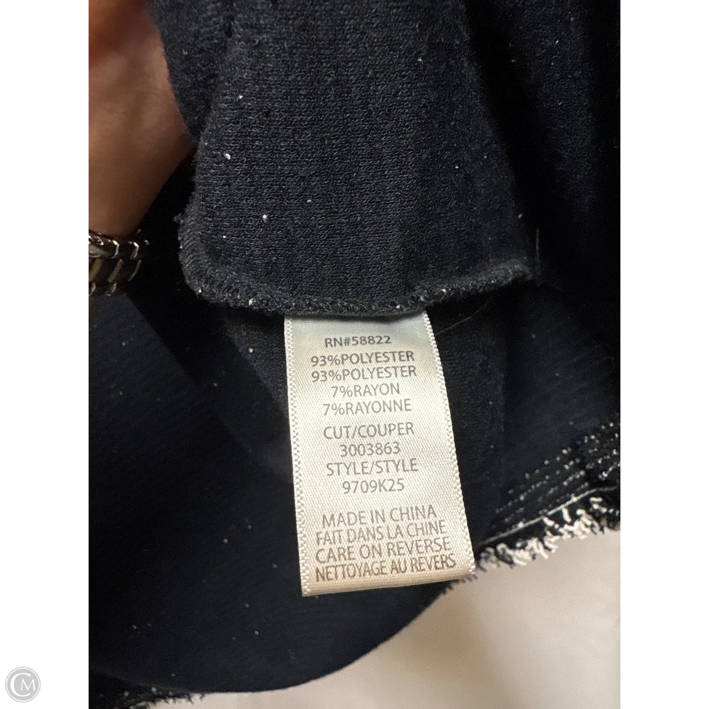 Jacket Shirt By Max Studio In Navy, Size: Xl