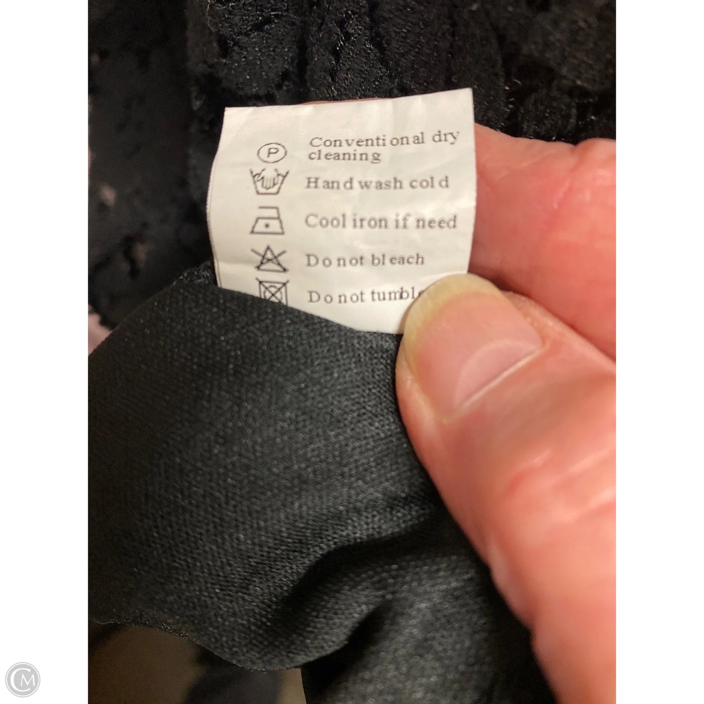 Top Long Sleeve By Clothes Mentor In Black, Size: Xl