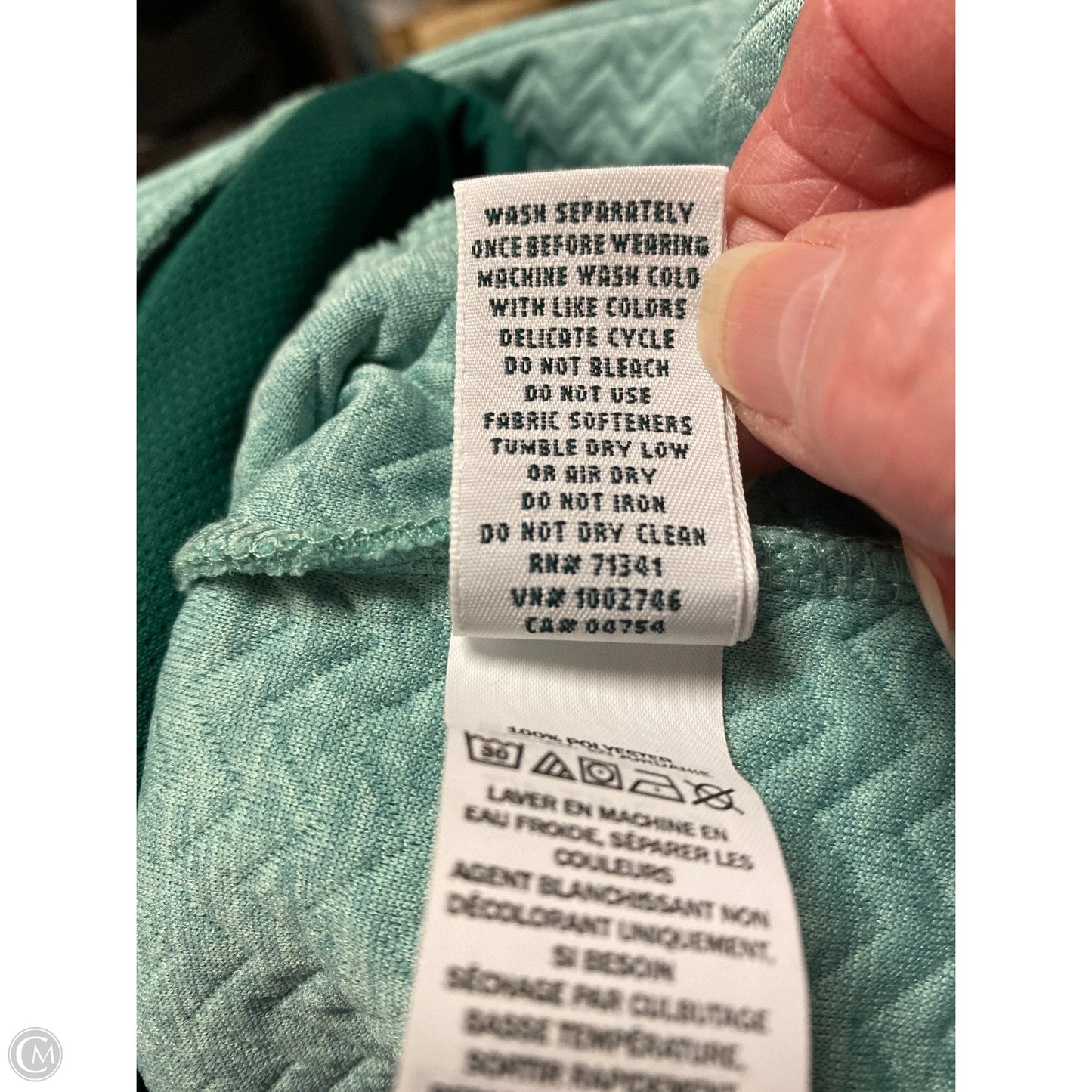 Sweatshirt Collar By L.l. Bean In Green, Size: Sp