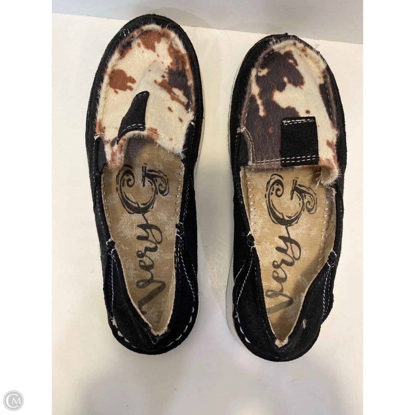 Shoes Flats By Very G In Animal Print, Size: 7