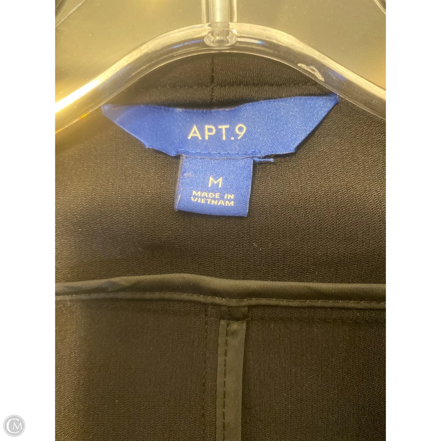 Blazer By Apt 9 In Black, Size: M