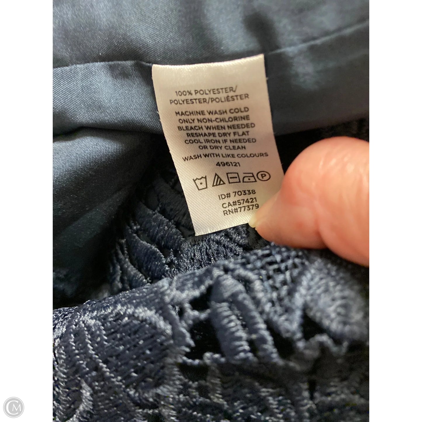Tank Top By Ann Taylor In Navy, Size: S