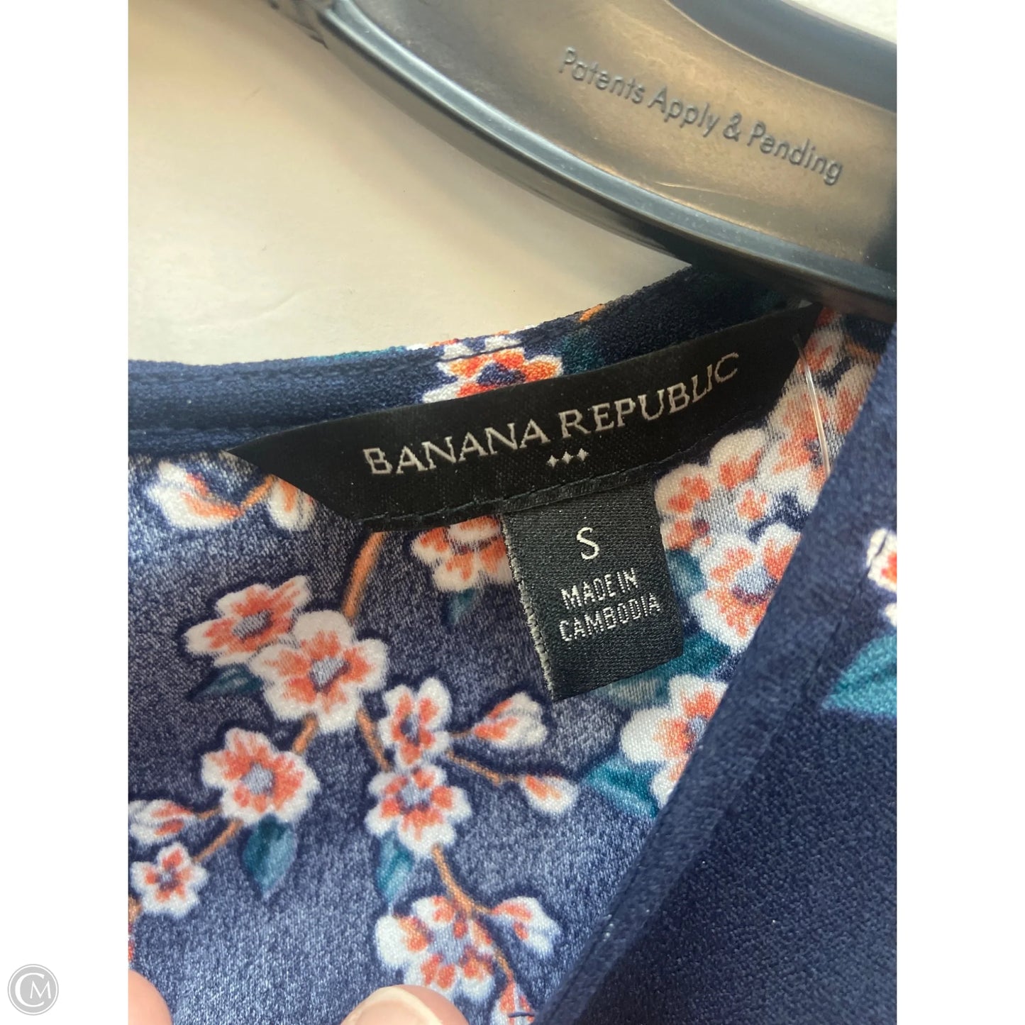 Tank Top By Banana Republic In Navy, Size: S