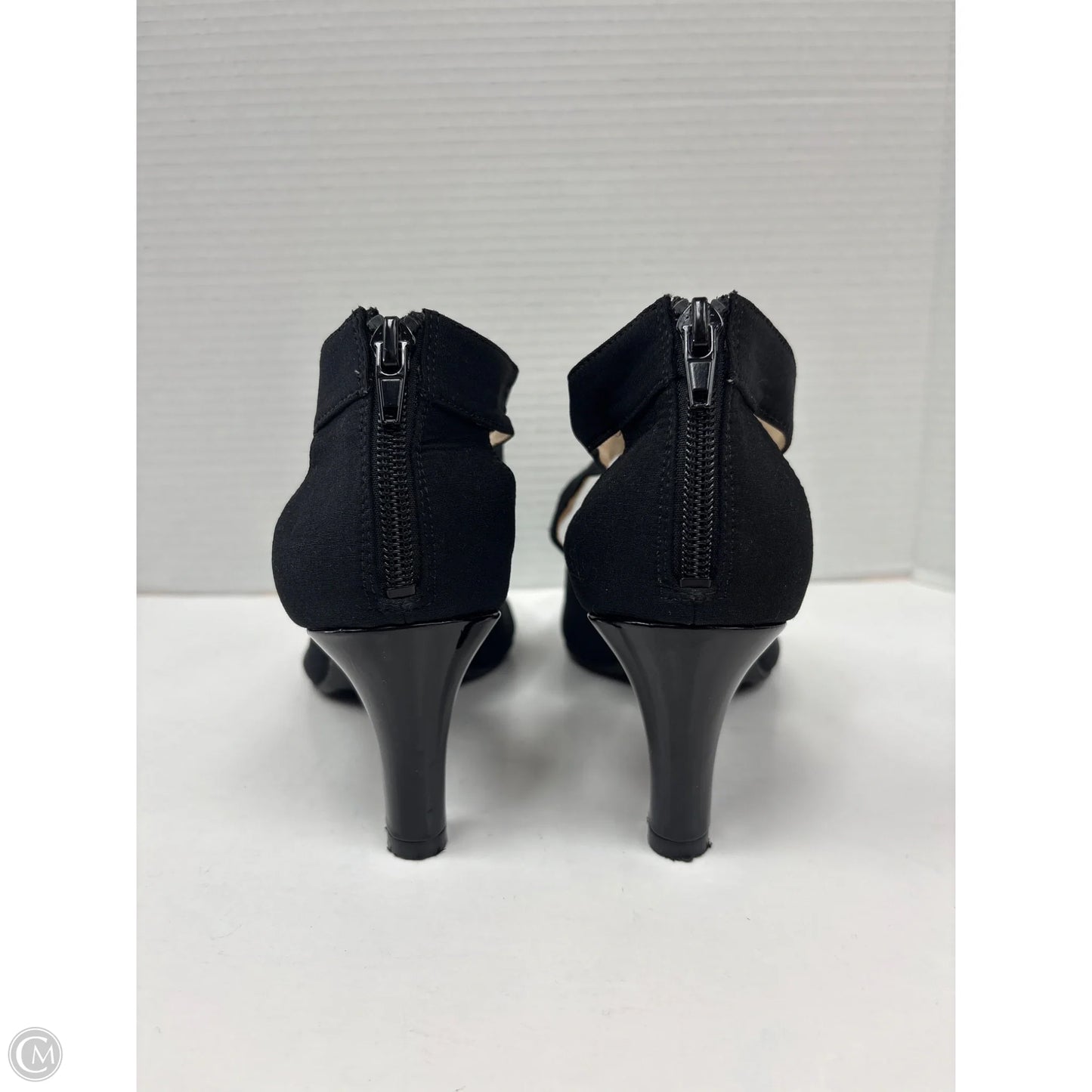 Shoes Heels Kitten By Life Stride In Black, Size: 9
