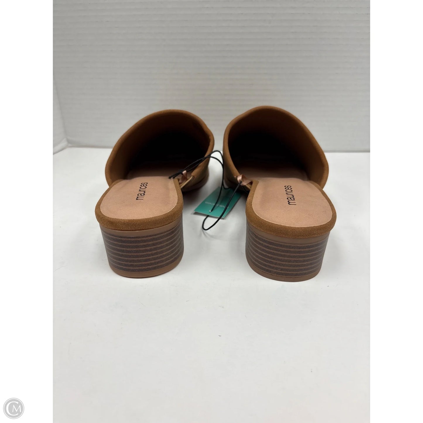 Shoes Heels Wedge By Maurices In Brown, Size: 9.5